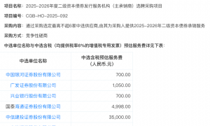 350亿债券承销费仅300元，广发银行“涉嫌引导价格”被查