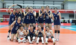 U21世锦赛-中国女排3-1阿根廷进6强 李涵宇21分冠全场