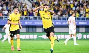中超-戴维森世界波 西海岸1-0海牛近7轮首胜